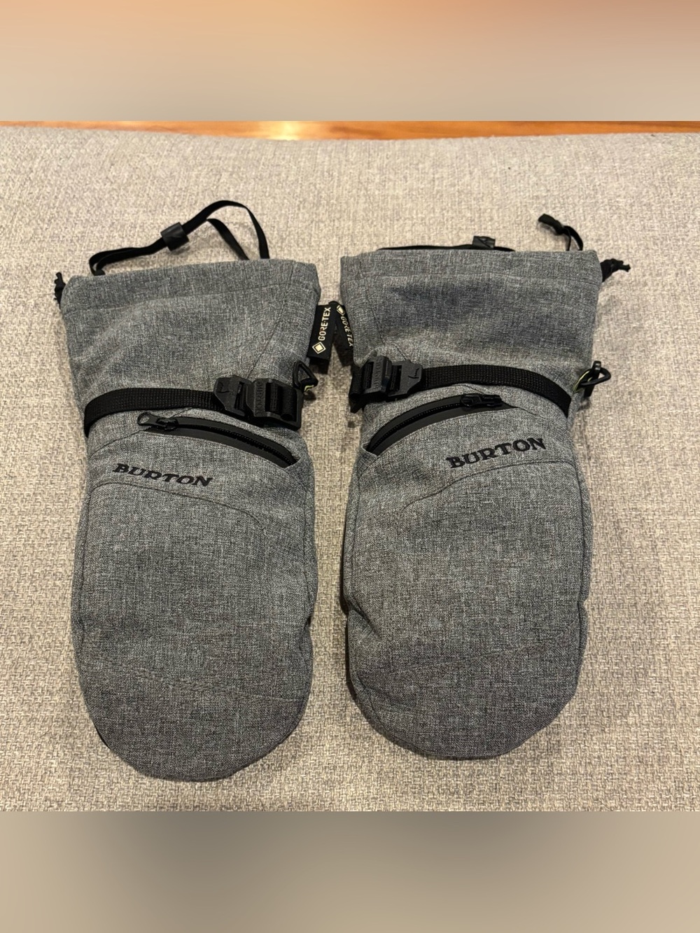Burton Men's Grey Mittens Pack - Grey